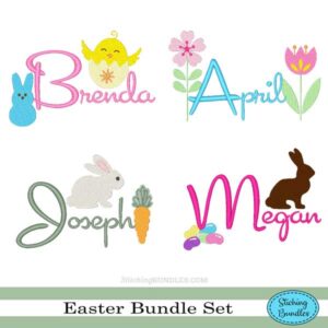 Bunny Easter Embroidery