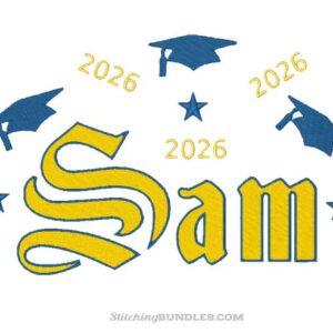 Graduation 2026 Embroidery cap