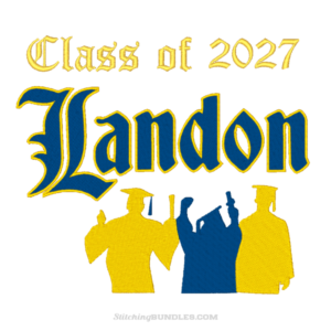 Graduation 2027 Embroidery