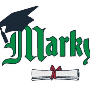 Graduation 2026 Embroidery diploma