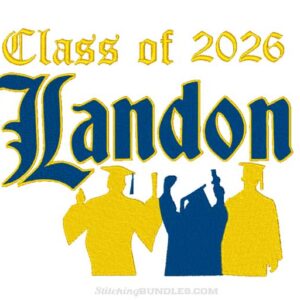 Graduation class of 2026 Embroidery