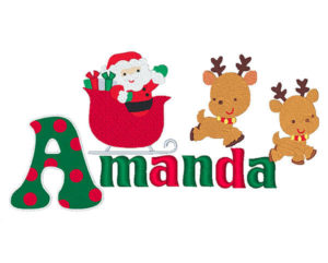 Christmas Cheer Machine Embroidery Designs