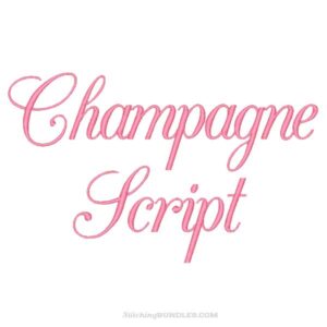 Champagne Script