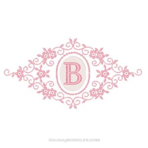 Floral Frames Monogram