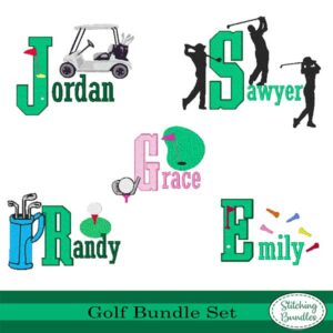 Golf Embroidery