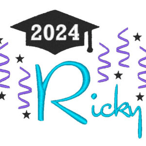 93 Graduation Embroidery 2024