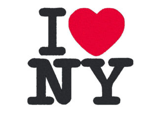 New York Embroidery I Love NY