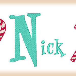 Retro Noel Machine Embroidery Designs