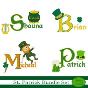 St Patty Embroidery