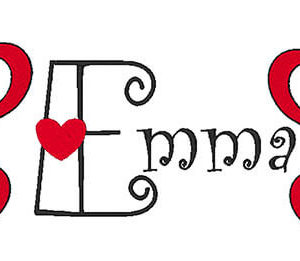 Valentine Heart Machine Embroidery Designs