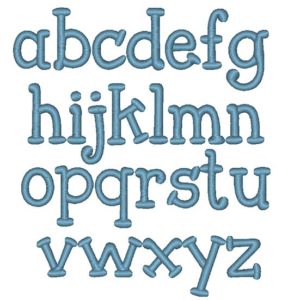 Boho Boy Embroidery Font