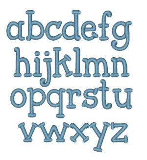 Boho Boy Embroidery Font