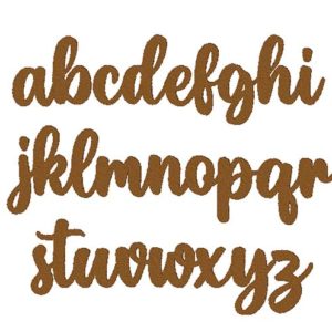 Bohemian Rainbow Embroidery Fonts