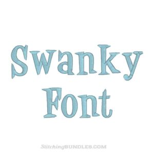 swanky font