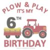 Plow Tractor Birthday