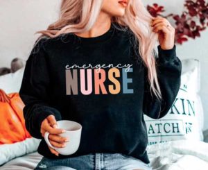 Emergency Nurse Embroidery design