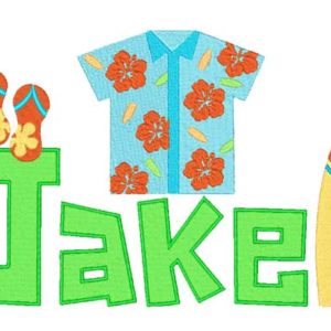 hawaiian tiki embroidery designs