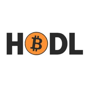 HODL Embroidery bitcoin