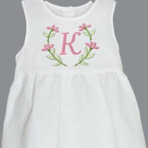 Chain Stitch Embroidery dress