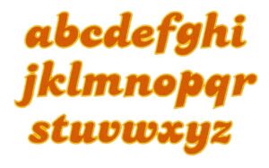 groovy embroidery fonts