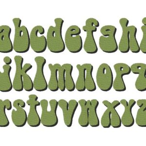 Hippie Embroidery fonts bx font