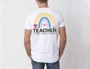 Teacher embroidery school