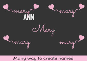 Annie Mae Embroidery Font sample