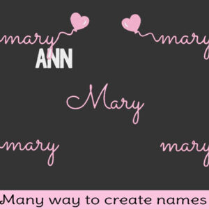 Annie Mae Embroidery Font sample