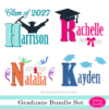 107 Graduate embroidery