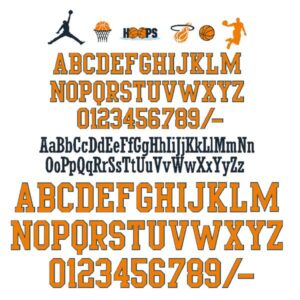 basketball embroidery everything