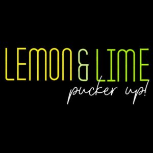 Lemon & Lime Duo Embroidery Font monogram