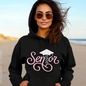 Senior 2025 Embroidery sweatshirt