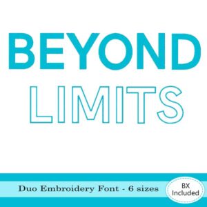 Beyond Limits Duo Embroidery