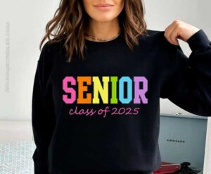 Senior Class of 2025 Embroidery shirt