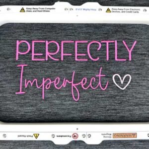 Perfectly Imperfect Duo Font Embroidery mighty hoop