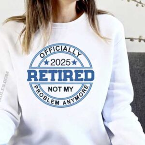 2025 Retired Embroidery sweatshirt