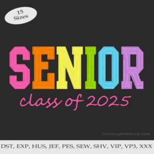 Senior Class of 2025 Embroidery
