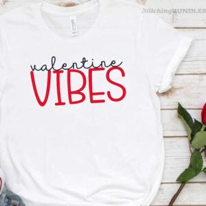 Alexa Grace Duo Font Embroidery valentine vibes