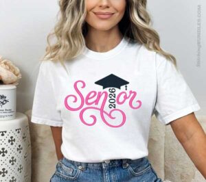 2026 Senior Embroidery shirt