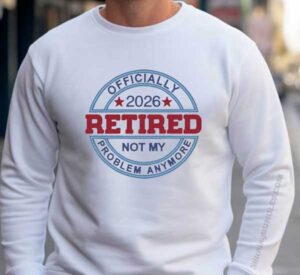 2026 Retired Embroidery shirt