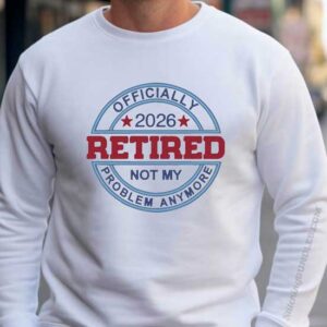 2026 Retired Embroidery shirt