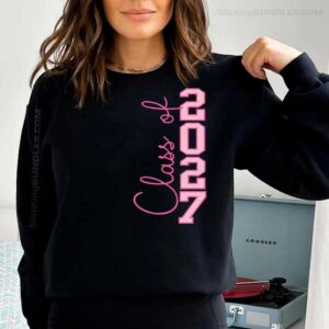 Class of 2027 Embroidery sweatshirt