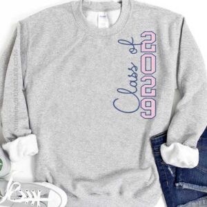 class of 2029 embroidery sweatshirt