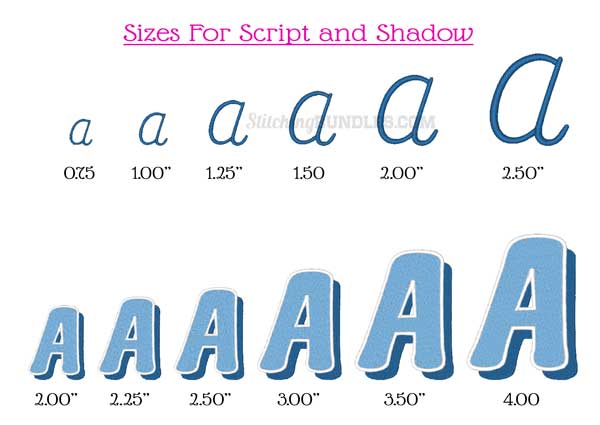 Shady Lady Duo Embroidery Font bx