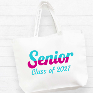 Senior Class of 2027 Embroidery bag